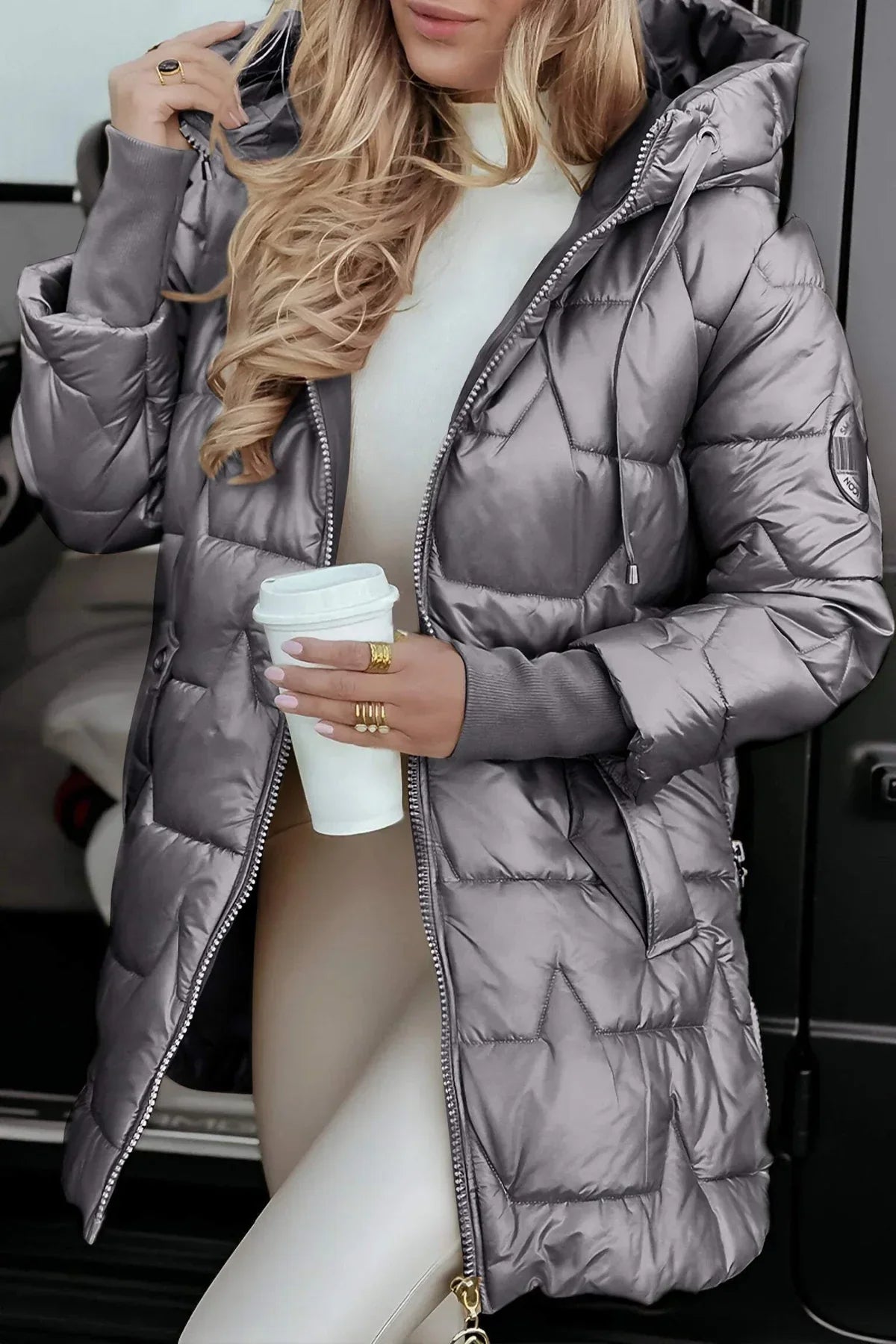 Lluvia - Chaqueta impermeable premium con capucha