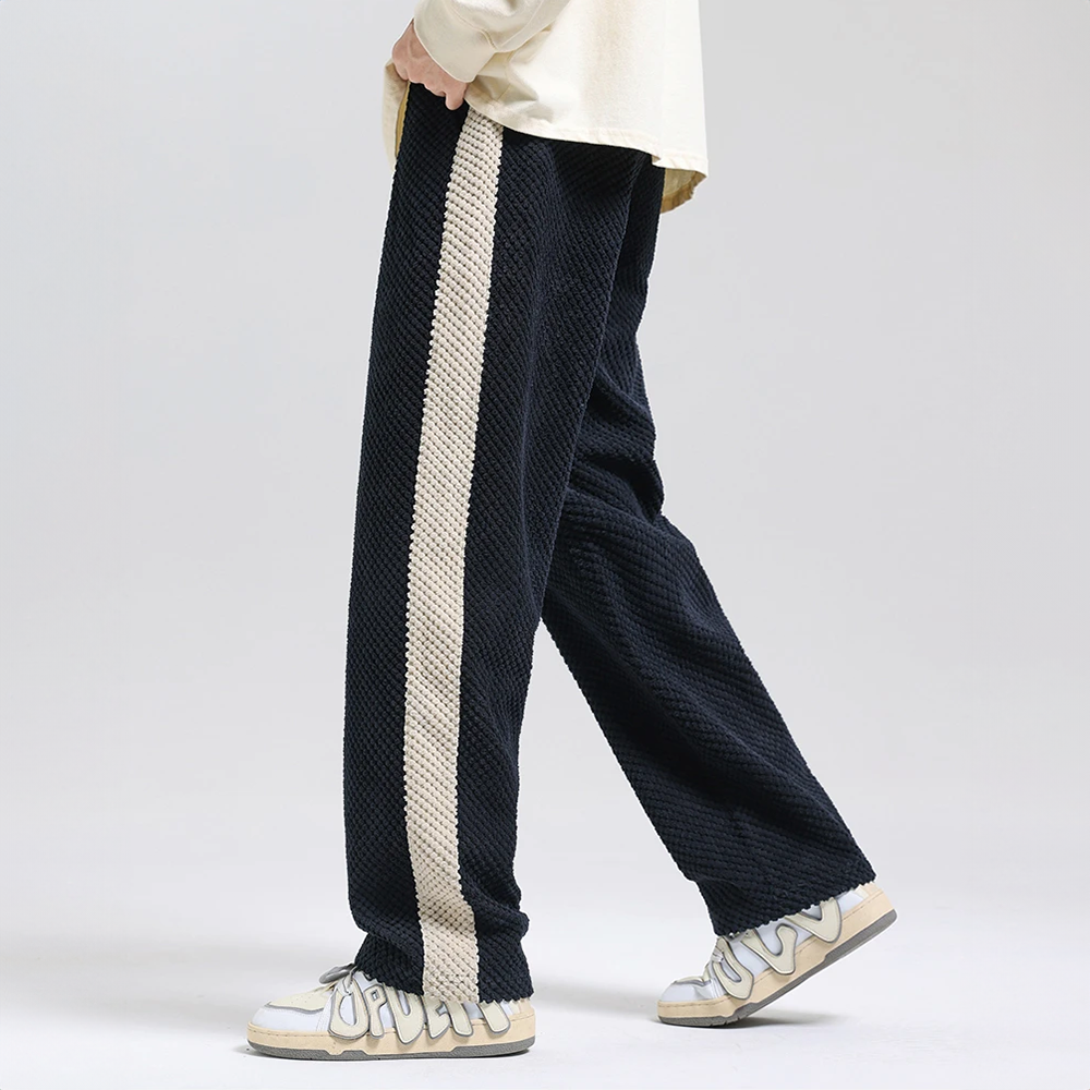 Mio | Pantalones de chándal de pana Waffle
