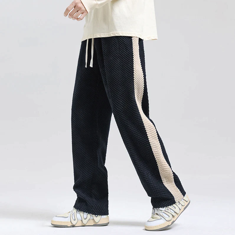 Mio | Pantalones de chándal de pana Waffle