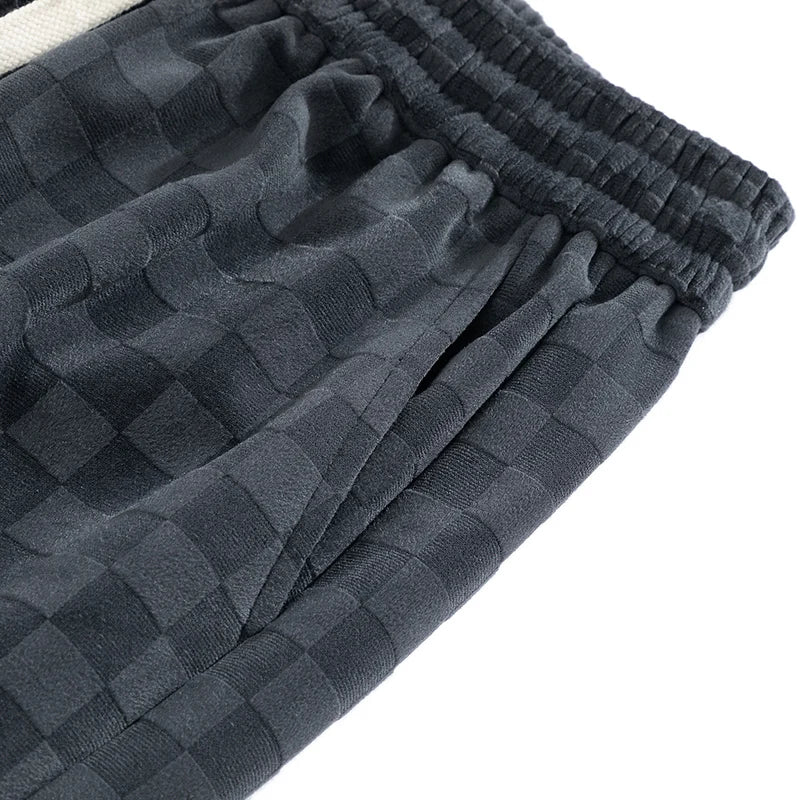 Alejandro | Pantalones de chándal de pana a cuadros