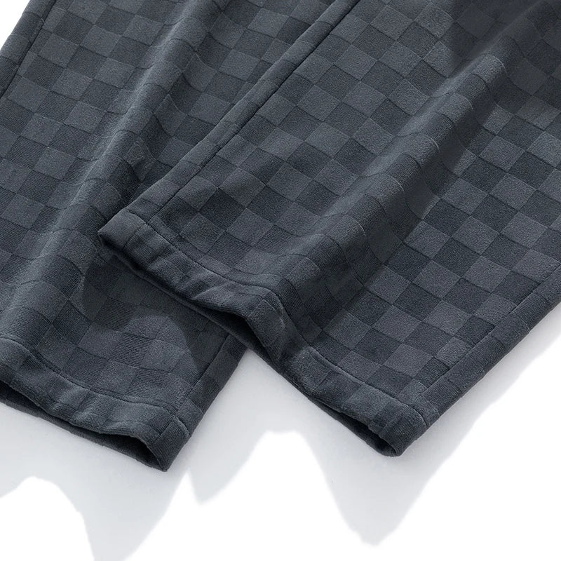 Alejandro | Pantalones de chándal de pana a cuadros