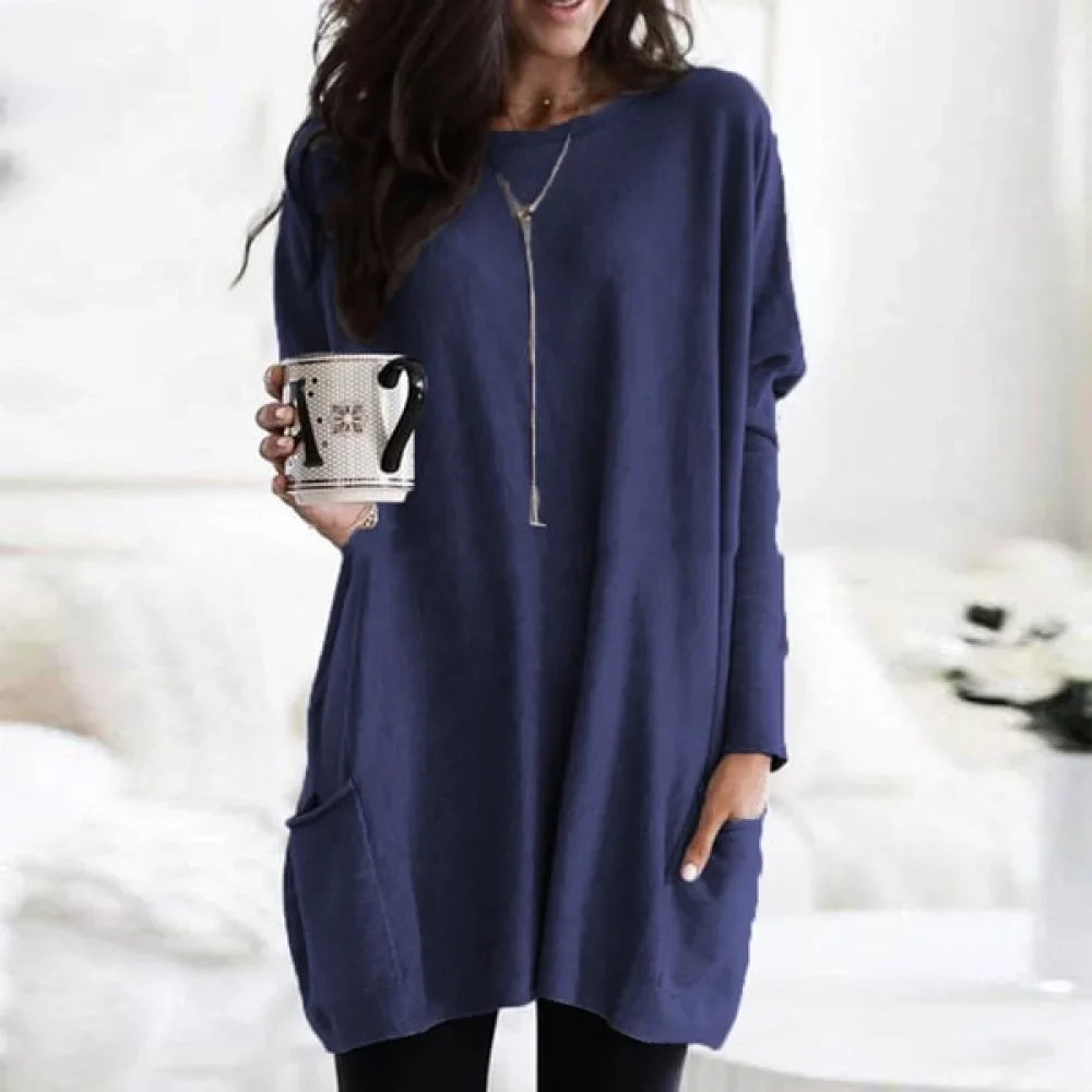 Marta | Top Casual con Bolsillo