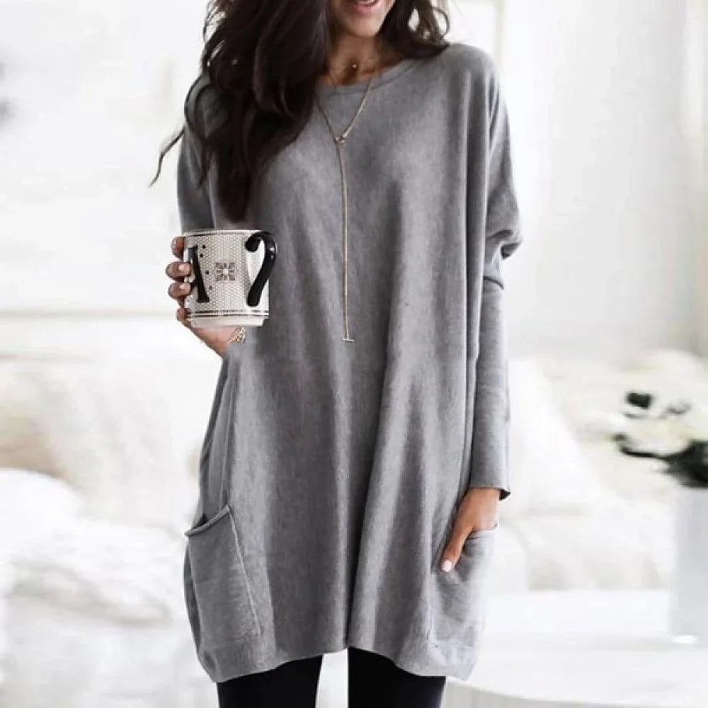 Marta | Top Casual con Bolsillo