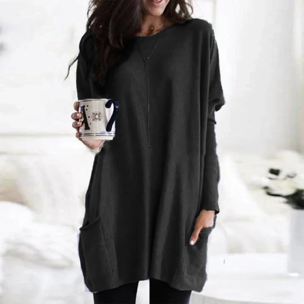 Marta | Top Casual con Bolsillo