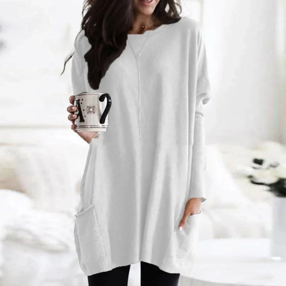 Marta | Top Casual con Bolsillo