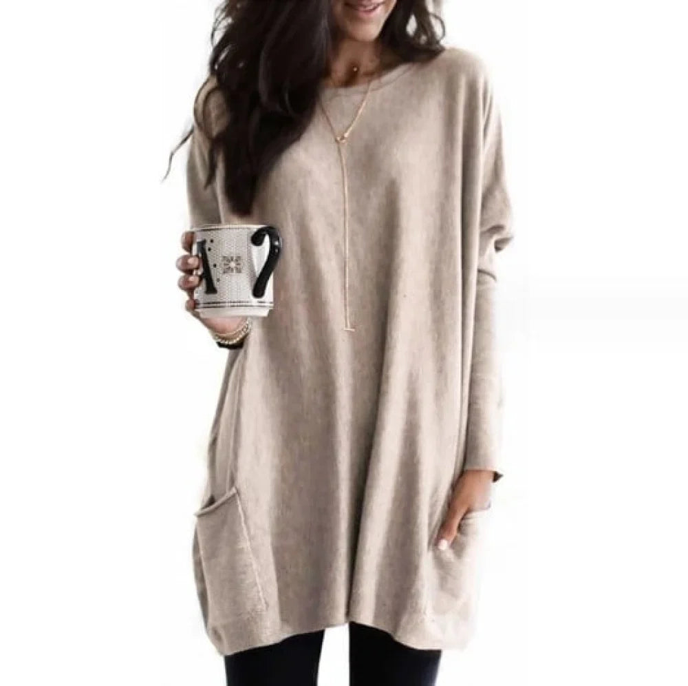 Marta | Top Casual con Bolsillo