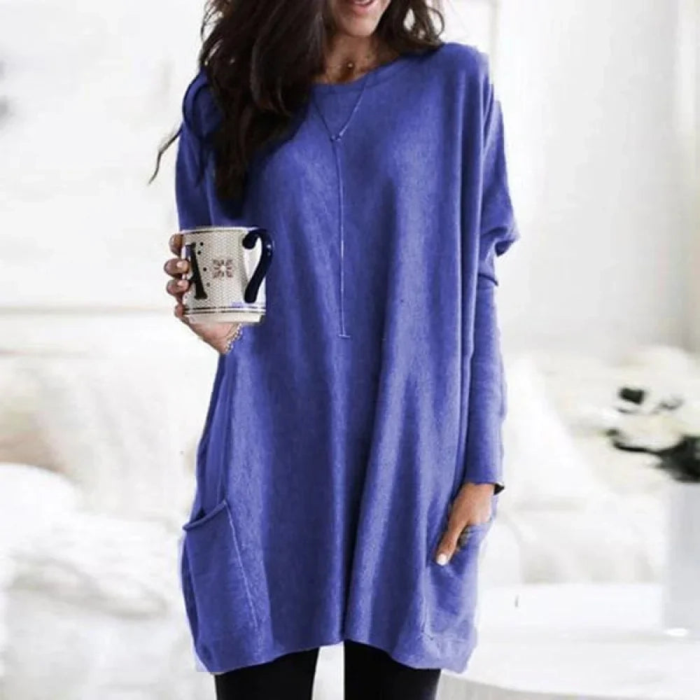 Marta | Top Casual con Bolsillo
