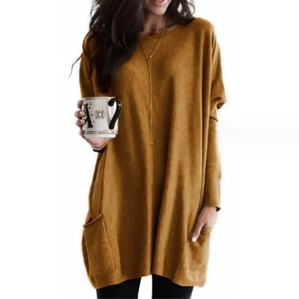 Marta | Top Casual con Bolsillo