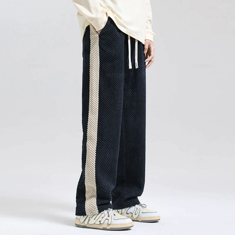 Mio | Pantalones de chándal de pana Waffle