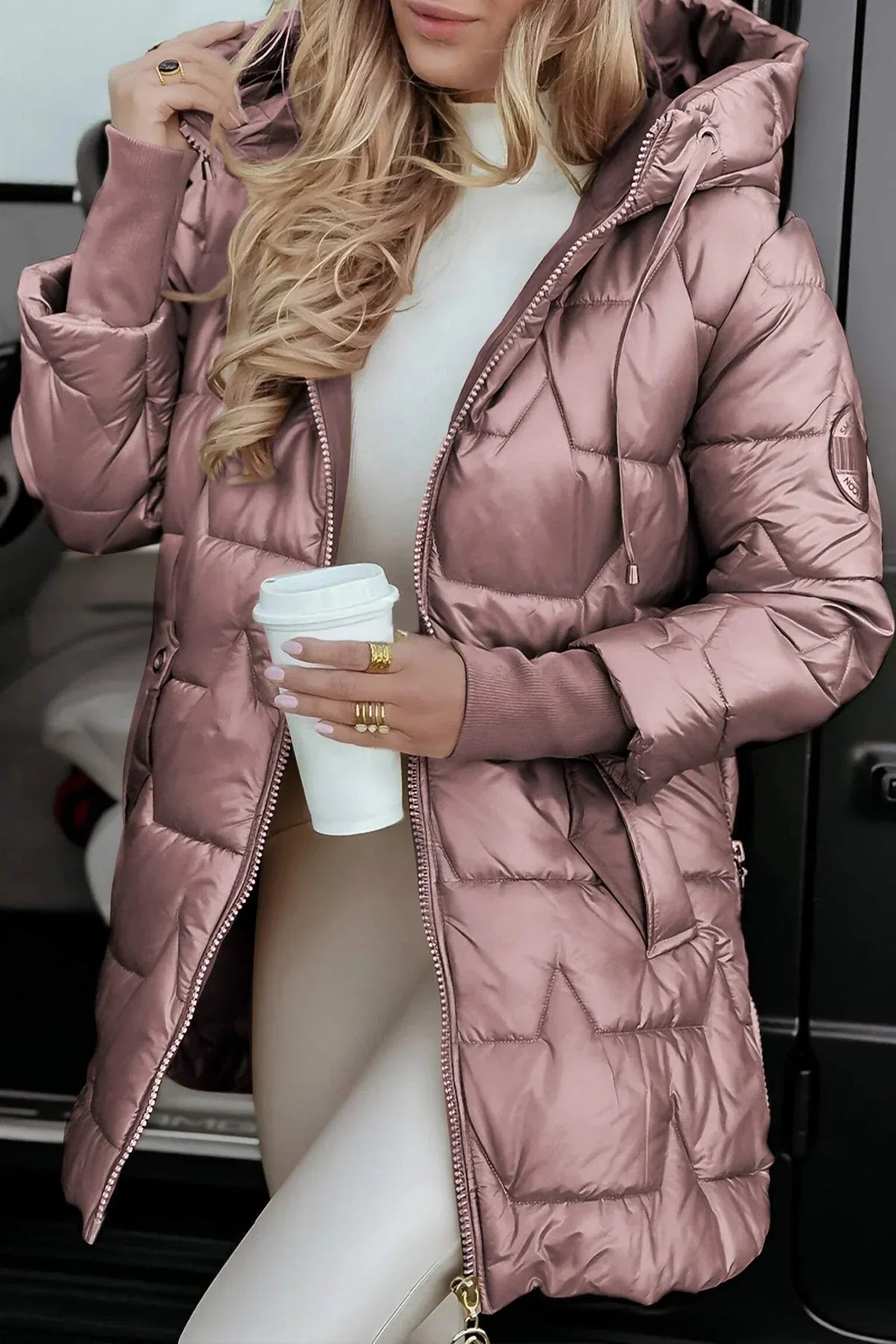 Lluvia - Chaqueta impermeable premium con capucha