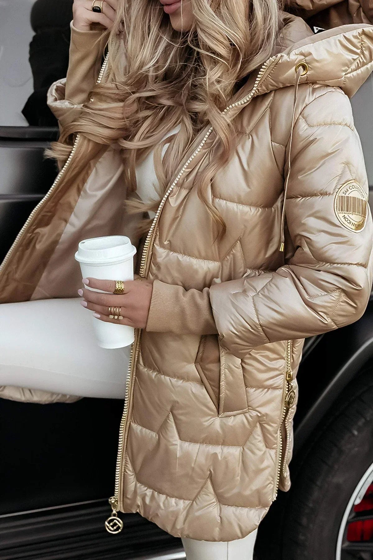 Lluvia - Chaqueta impermeable premium con capucha