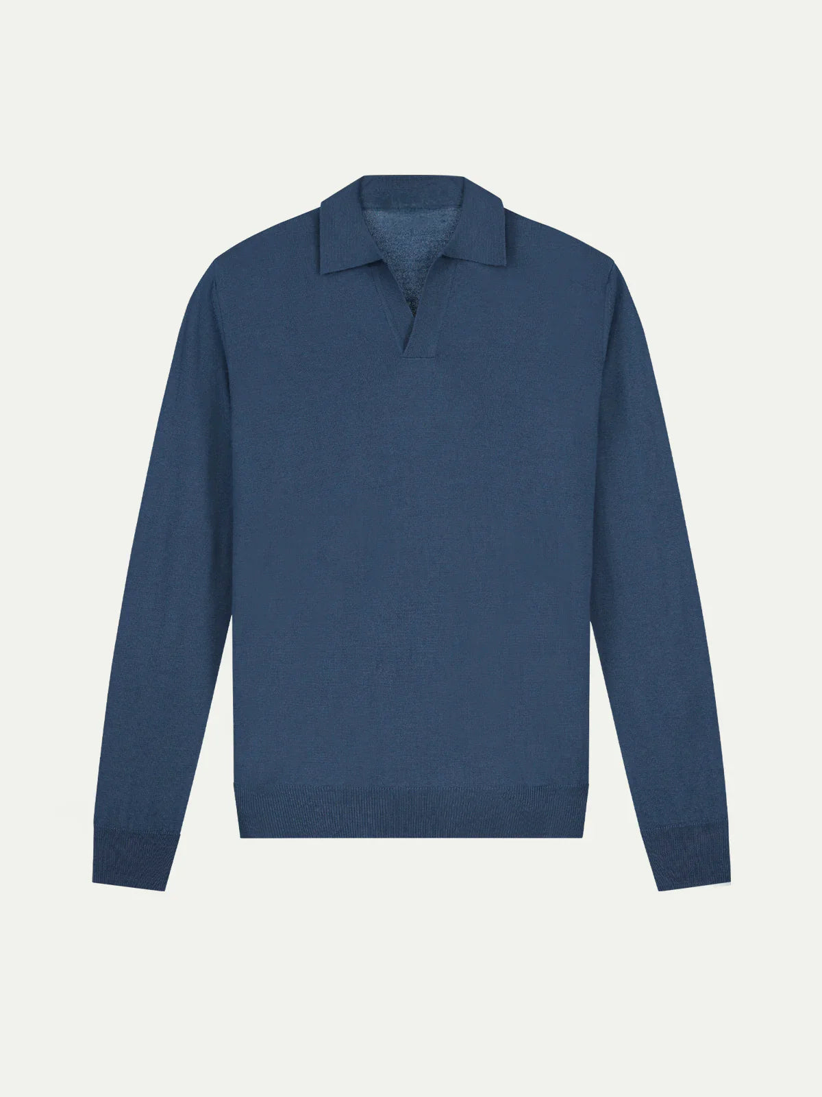 Merino | Polo Extrafino Sin Botones